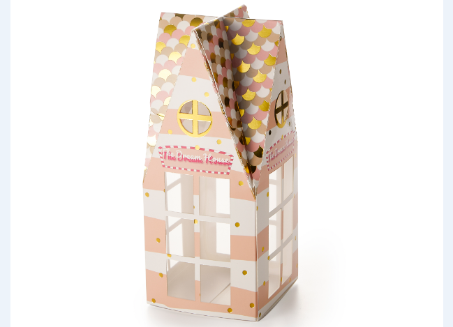 Small paper box paper gift box festival paper box paper house box factory price
