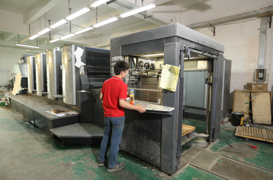 Heidelberg 4C printing machine quarto size